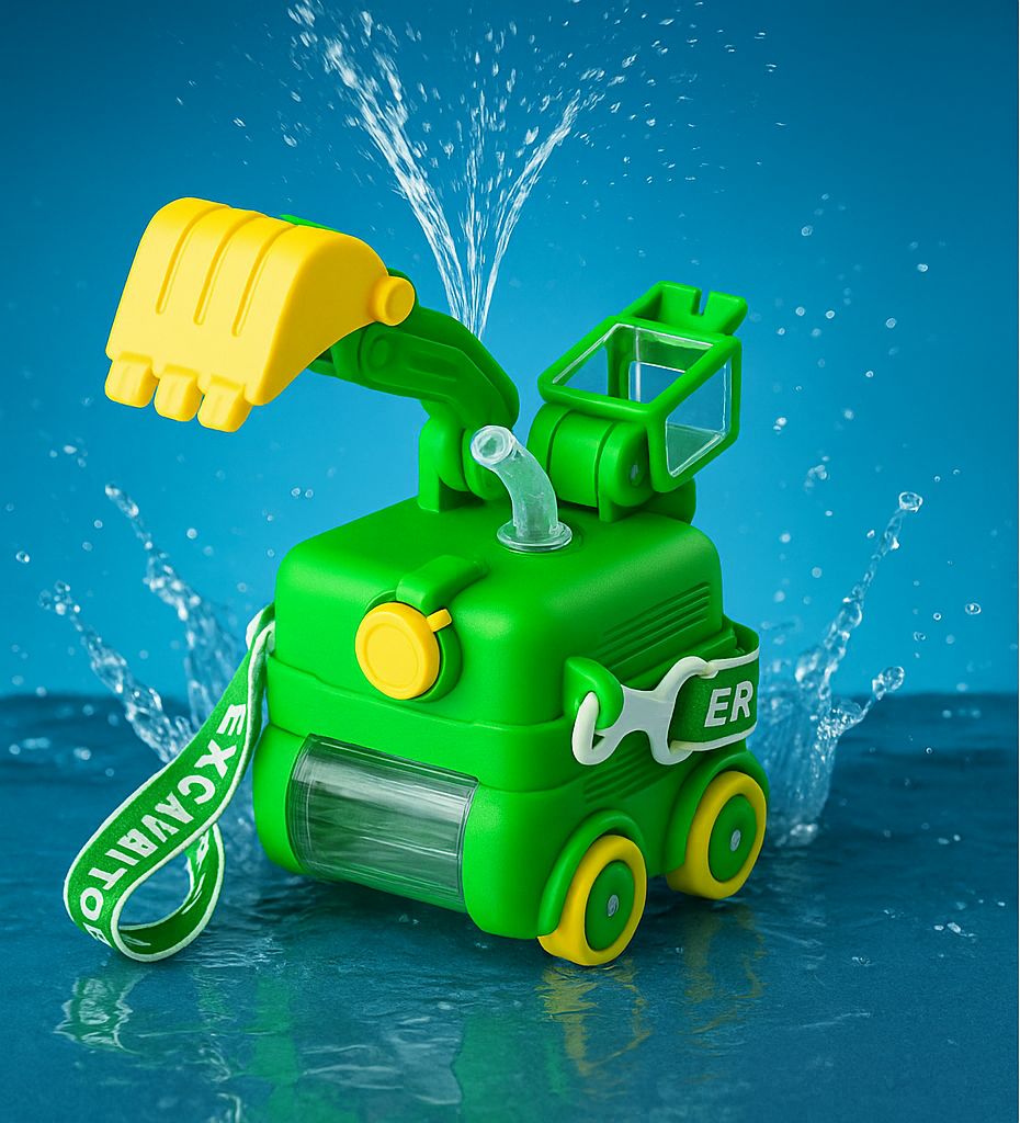 Excavator Water Bottle
