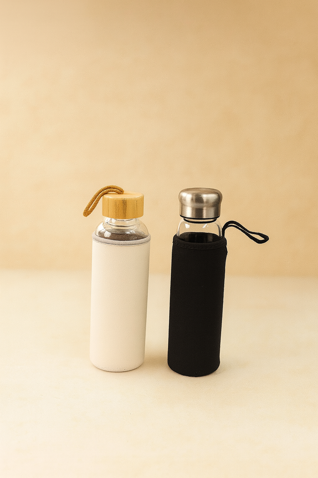Glass Water Bottle