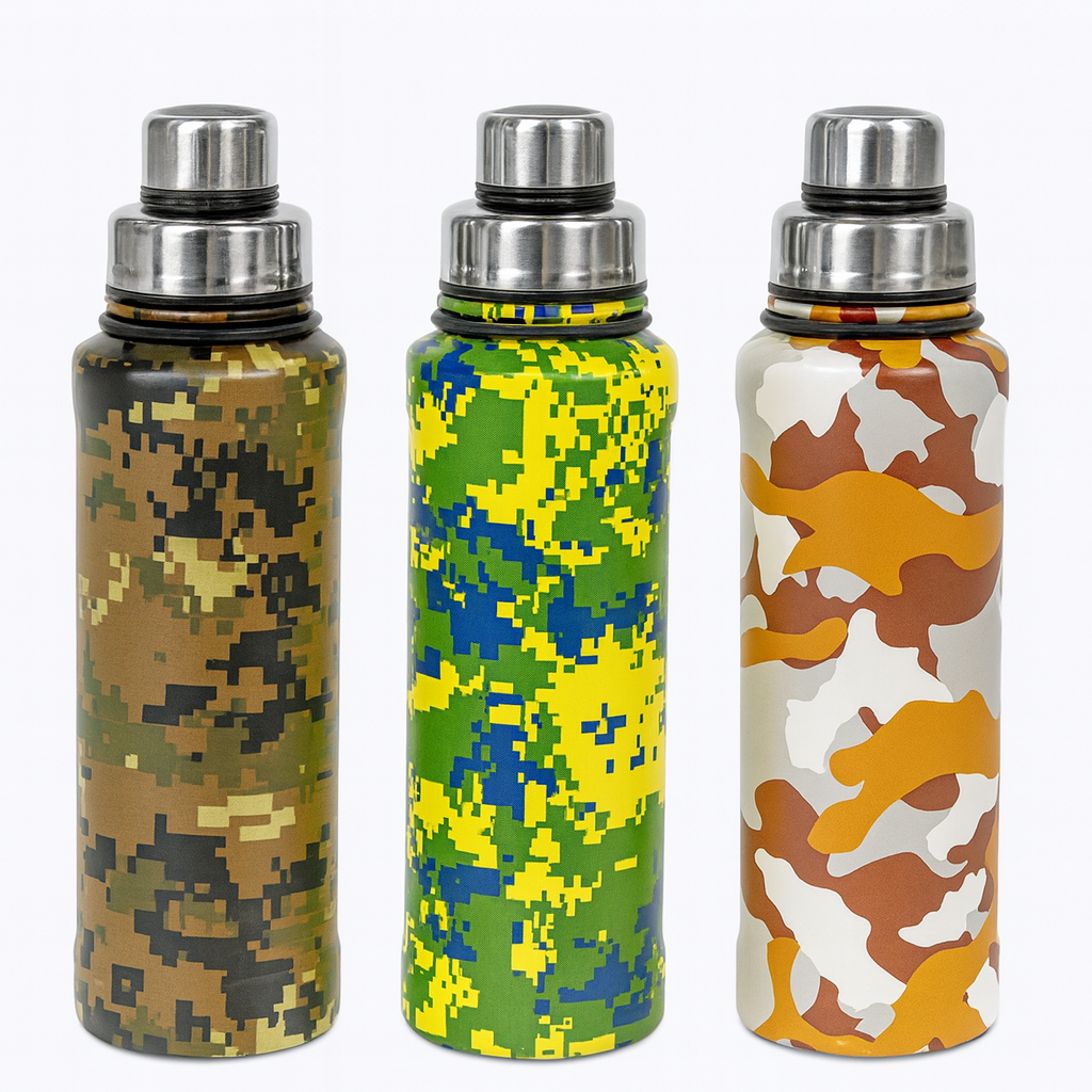 Military Camouflage Bottle
