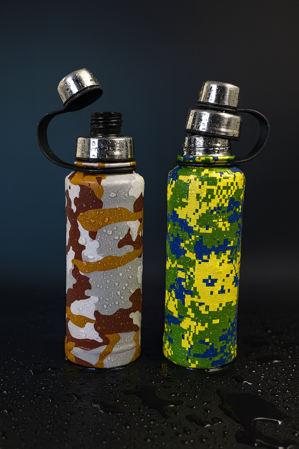 Military Camouflage Bottle