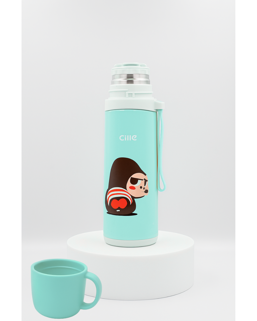 Cille 500 ml Bottle with Cup