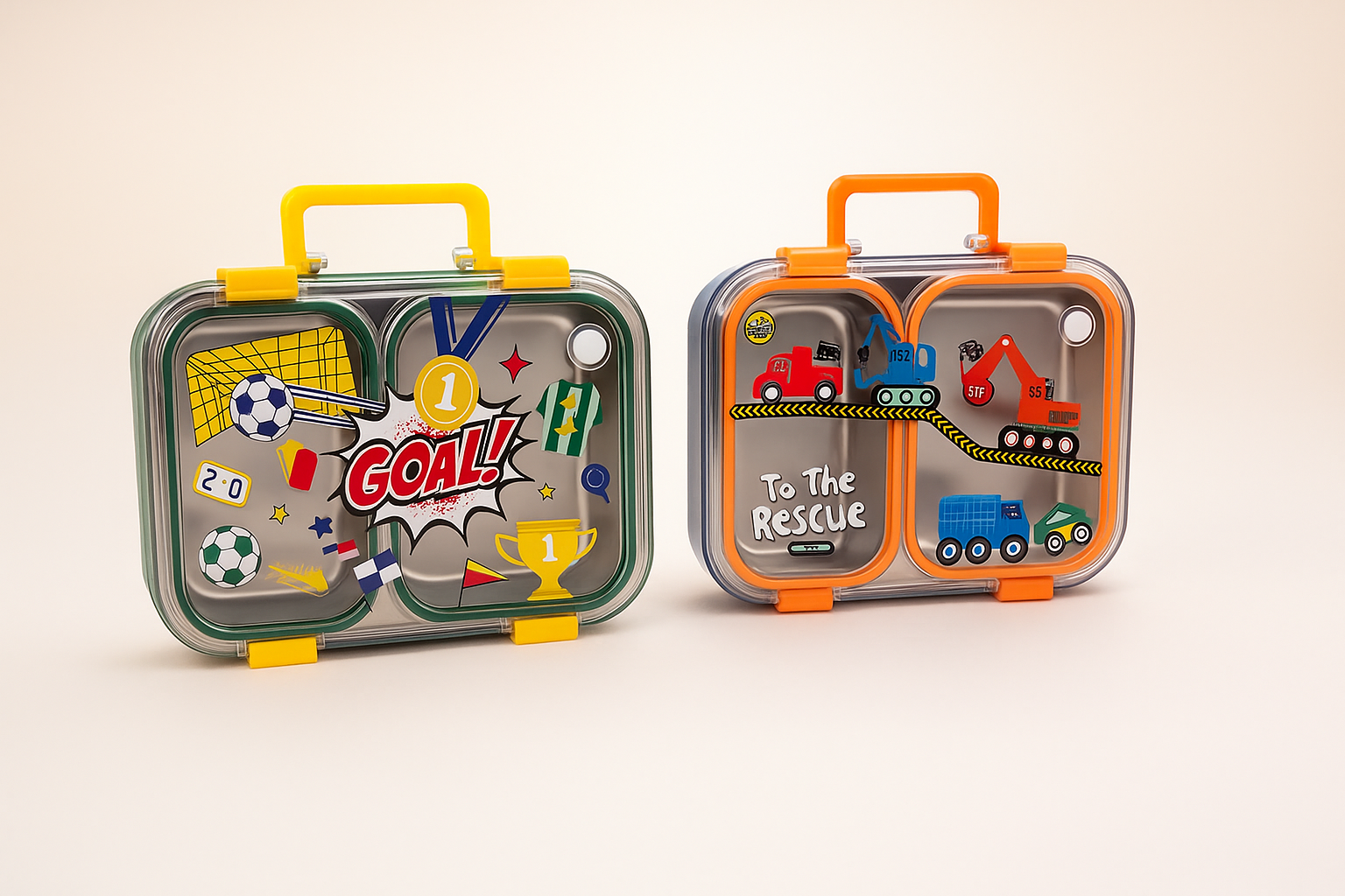 Kids Cartoon Printed School Lunch Box