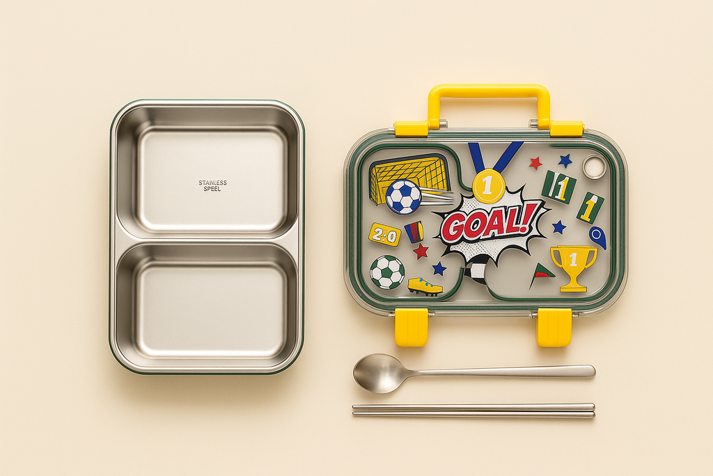 Kids Cartoon Printed School Lunch Box