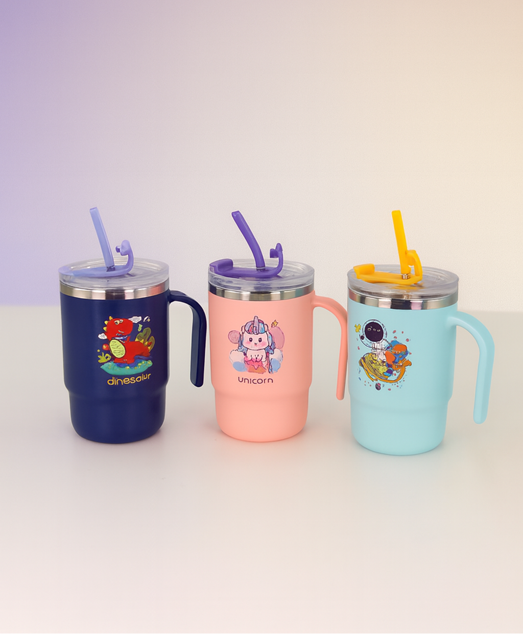 Cute Stainless Steel Sipper