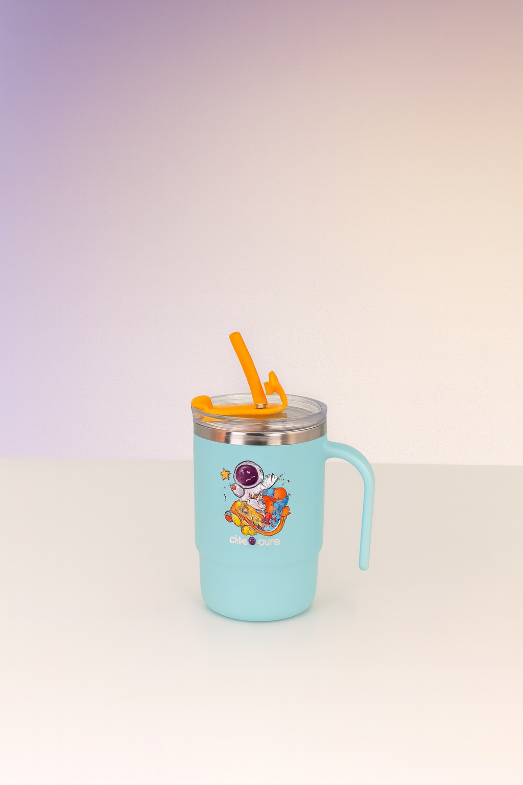 Cute Stainless Steel Sipper