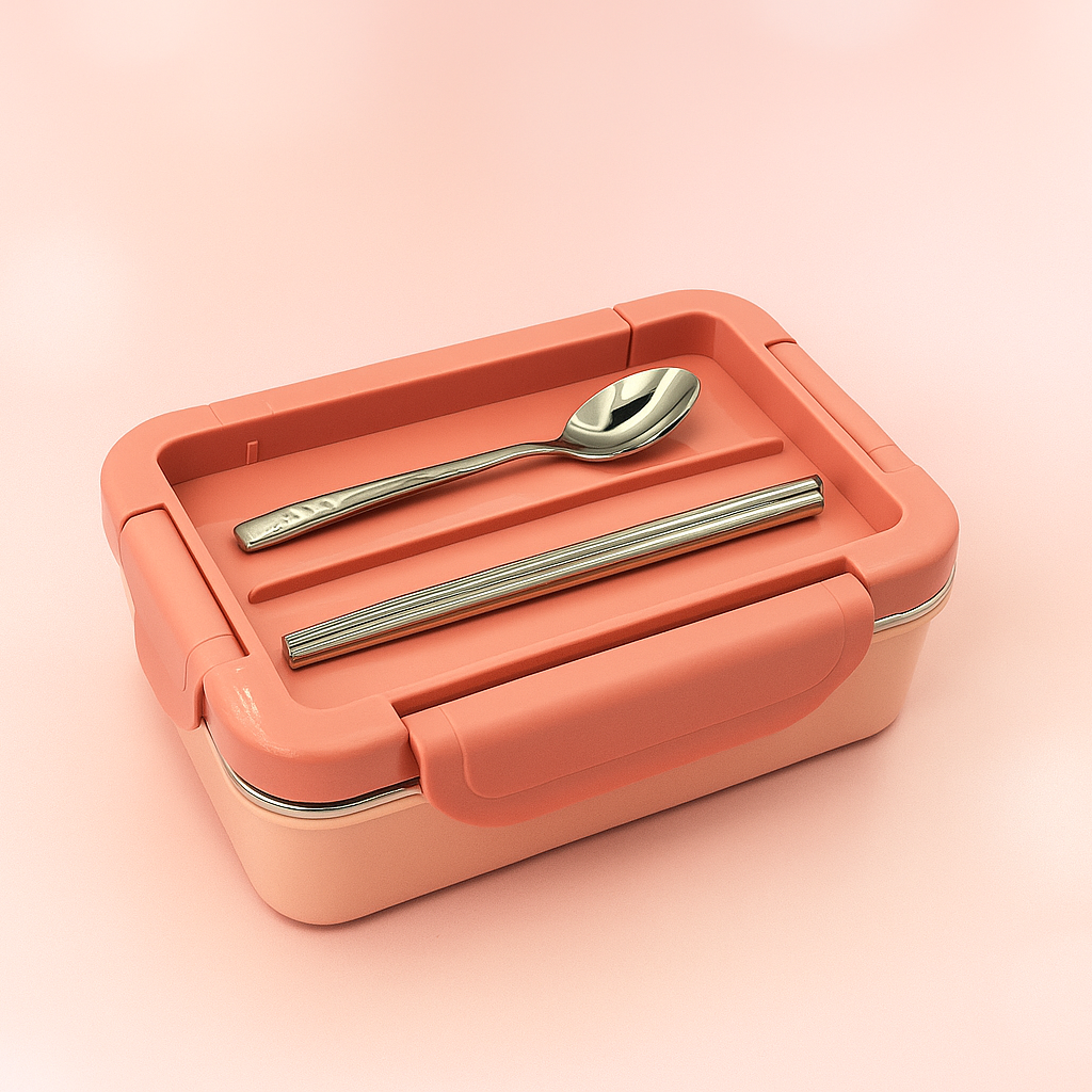 Kids Cartoon School Lunch Box