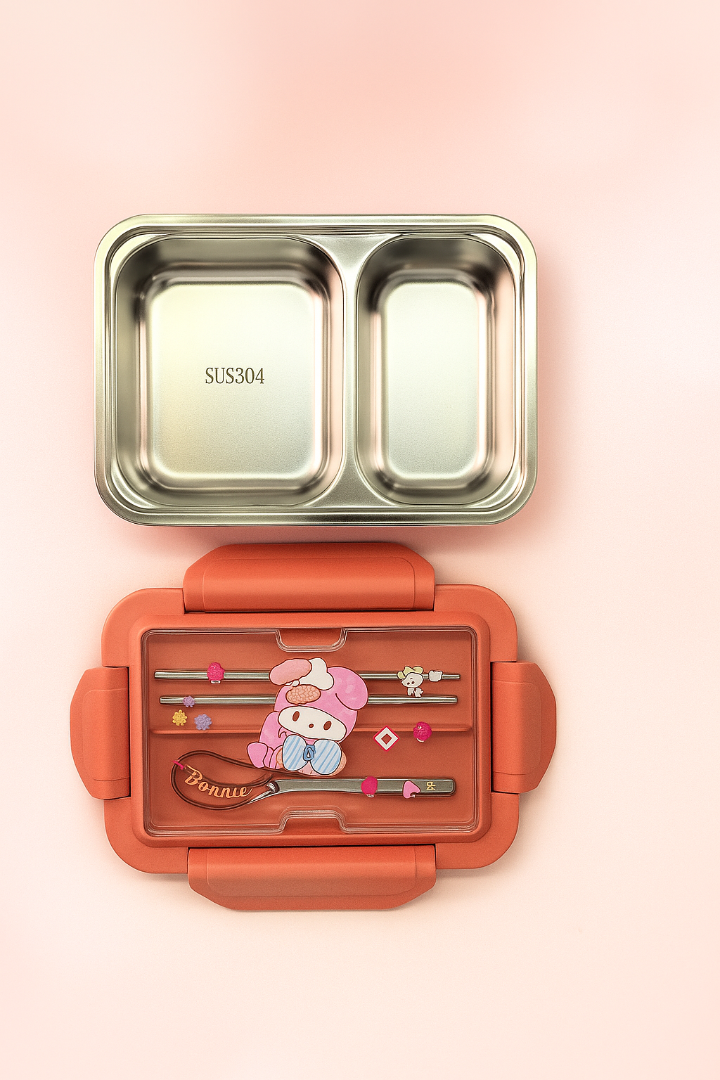 Kids Cartoon School Lunch Box